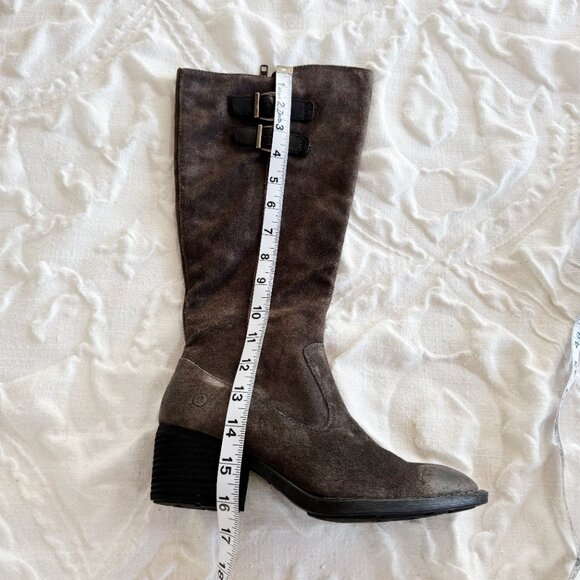 Born Bley Suede Boots Size 6 New $235 - Picture 5 of 7